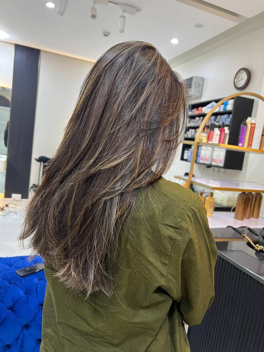 Natural Hair Highlights by Sana Qureshi DHA Phase 6